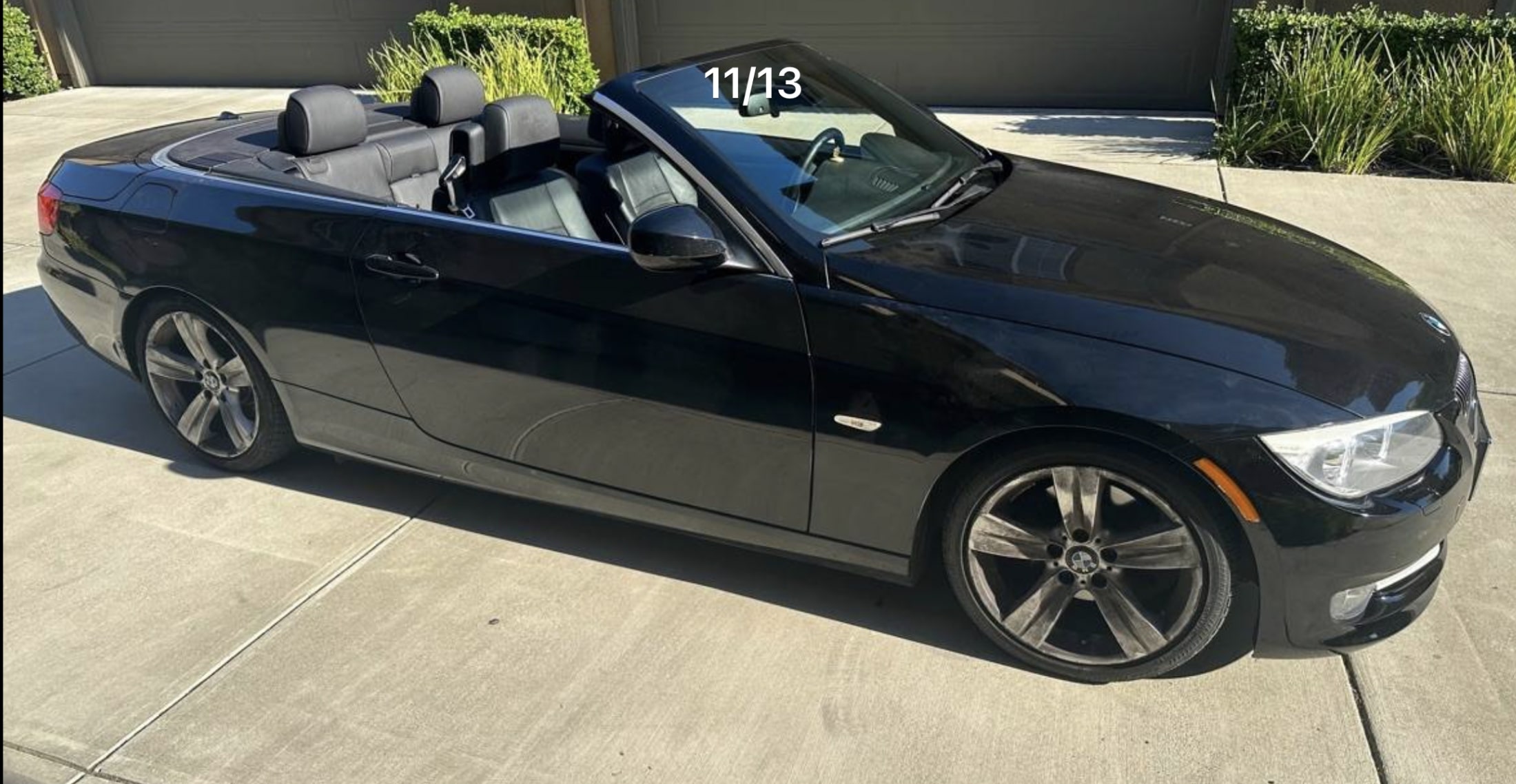 BMW 328i interior view